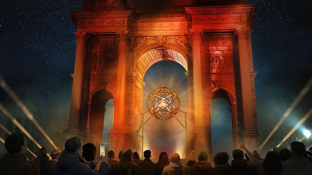 英雄联盟-米兰-科尔蒂纳冬奥会主火炬台设计方案揭晓